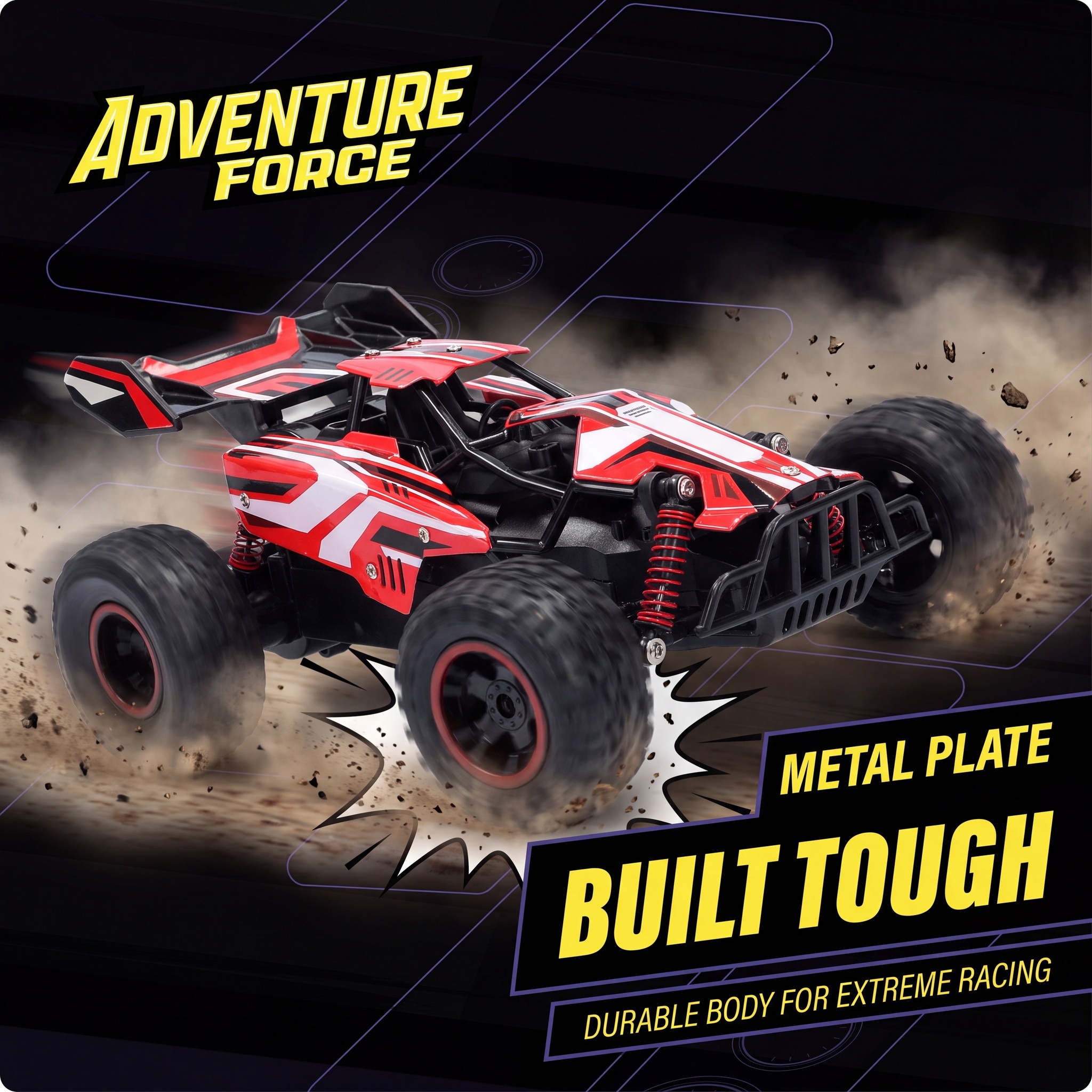 Adventure Force Baja Metal Racer Remote Control Car photo 3
