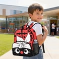 thumbnail image 3 of Uorisanigo Ladybug Cartoon Print Kids Backpack for Elementary Girls, Large Capacity Schoolbag with Side Pocket, Lightweight Casual Daypack for Back to School Travel, 3 of 7