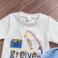 thumbnail image 4 of Soepste Toddler Boy Clothes 3T Boys Clothes Toddler Baby Boys Clothes Set Short Sleeve T-Shirt And Shorts Summer 2 Pcs Outfit, 4 of 5