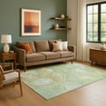 thumbnail image 7 of Addison Rugs Mayfield Premium Machine Washable Transitional Abstract Sage Rectangle Rug, 9' x 12', 7 of 7