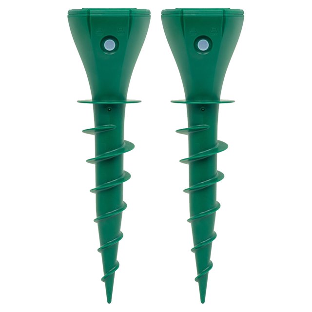 Solar Powe Animal Deterrent Repeller IP65 Impermeable para Mapaches Conejos Zorros (2pcs) Rojo