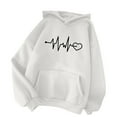 thumbnail image 4 of Aloohaidyvio Hoodies,Womens Comfortable Sweater Hooded Pocket Drawstring Sweater, 4 of 4