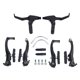 thumbnail image 2 of Juego de frenos en V para bicicleta Fácil de instalar Frenado suave Kits de frenos de bicicleta portátiles para Estilo B Sharpla Kits de frenos de bicicleta, 2 of 8
