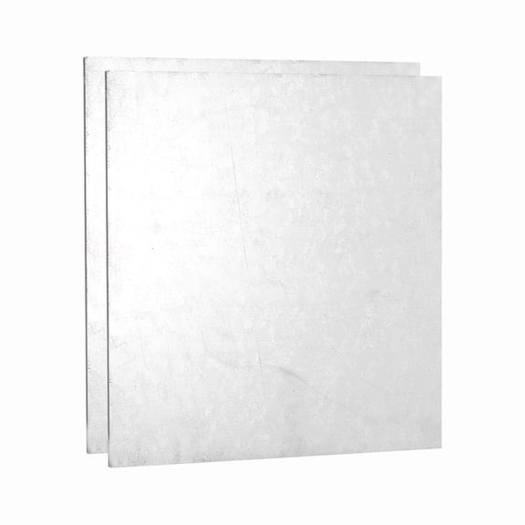 2 Pcs 1/8" Hot Rolled Steel Sheets, 4" x 4" Steel Plate Base Metal Sheet for Structural Support Construction Boards Industrial Use Machinery Manufacturing, Silver