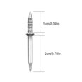 thumbnail image 4 of 2025 Double-Head Skirting Thread Seamless Nail,Double-Headed Nails,Skirting Line Without Marks Nail, Invisible Security Screws,Skirting Line Special H, 4 of 4
