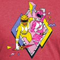thumbnail image 3 of CafePress - Power Rangers Yellow Ranger A Men's Deluxe T Shirt - Mens Tri-blend T-Shirt, 3 of 4