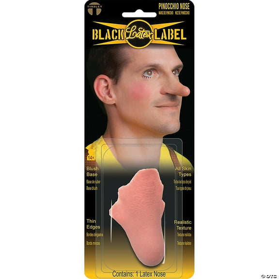 Tinsley Tattoos DFBLL006 Pinocchio Latex Nose