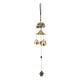 thumbnail image 2 of Campanillas de viento de la suerte ANGGREK 2 piezas metal Estilo vintage, 2 of 8