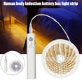 thumbnail image 2 of IKemiter LED Strip Lights Flexible Motion LED Sensor Light for Bedroom Stairs Cabinet, 2 of 7