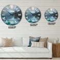 thumbnail image 4 of Designart 1 in Coastal Wall Clock, 4 of 5