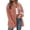 Pink, variant on ICHUANYI Womens Classic Solid Button Down Long Sleeve Shirt Coat Flannel Jacket Loose Shirts Fall Winter Clothes Outfits 2023