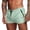 AB388 Mint Green, variant on Mens Athletic Shorts Solid Color Elastic Waist Straight Leg Shorty Leisure Fashion Man Daily Sport Workout Shorts Green Size S