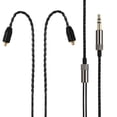 thumbnail image 1 of Riousery Cable de Repuesto MMCX 3.5mm para Auriculares Shure SE215 SE315 SE425 SE535 SE846 UE900 Cable Desmontable Estéreo Negro 1.2m / 3.93ft, 1 of 2