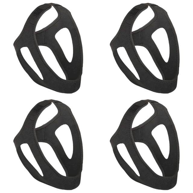 YWIYIUD 4PCS Lightweight and Practical ChinStrap Suitable for Adults Sleep and Daily Wear Reusable Adjustable ChinStrap for Sleeping Comfortable Stop Snoring Solution