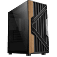 thumbnail image 7 of Iceberg Wood Vector EATX Full Tower Gaming PC Case Full-View Panoramic Tempered Glass Includes Seven (7) aRGB Fans (Black), 7 of 7