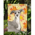 thumbnail image 3 of Italian Greyhound Fall Garden Flag, 3 of 5