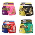 thumbnail image 3 of DAMIFU Unisex Boxing Shorts Mma Muay Thai Training Trunks Fitness Shorts For Adults, 3 of 8