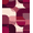 Red, Pattern 1, variant on ODIKA 4'x6' Machine Washable Non-Slip Area Rug, Ombre Burgundy High Traffic Rug, Red, 1097570