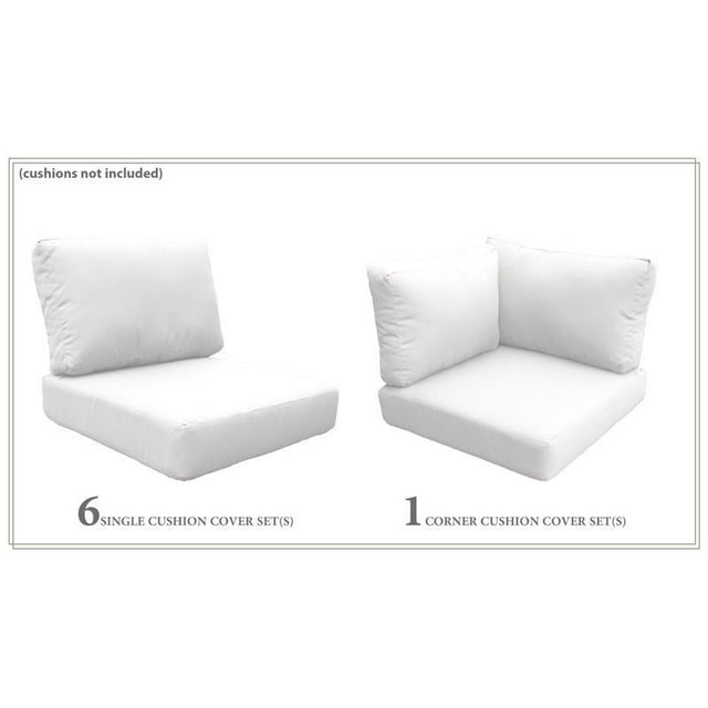TK Classics High Back Cover Set in Sail White for COAST-08d