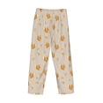thumbnail image 5 of Goofa Squirrel Animal Printed Soft Pajama Pants for Men, Wide Leg Comfy Casual Lounge Yoga Pants-Small, 5 of 9