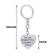 thumbnail image 3 of HomeKingdee Mother's Day Love Between Mother and Daughter Heart Keychain - Zinc Alloy Handmade Rust-Resistant Gift for Women Mom, 3 of 5