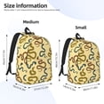 thumbnail image 2 of Easygdp Various Snake Mochila de Lona Resistente para Laptop, Compatible con Laptops de 15 a 17 pulgadas, Ideal para Escuela, Trabajo y Viajes-Medium, 2 of 5