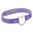 thumbnail image 1 of Gargantilla de aleación de corazón para mujer, collar punk de corazón hueco FleinngHoz JD710495540, 1 of 7