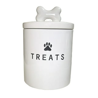 ZWMBYN Dog and Cat Food Storage Container 6L, Cute Pet Food Storage  Containers with Lids Airtight, Metal Cat Food Bin with Measuring Cup, Cat  Food Can Covers Lids and Spoons, Cat Mouse