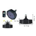 thumbnail image 2 of Graflsoa RGB LED Stage Light E27 Base 180° Adjustable Head Remote Control, 2 of 6