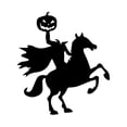 thumbnail image 3 of Etiqueta de pared de tela de fieltro de Halloween BLESIY decoración reutilizable calcomanía de Halloween Estilo D, 3 of 8