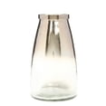 thumbnail image 2 of Hosley 10.25" High, Ombre Silver Glass Vase, 2 of 8