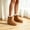 Coffee, variant on OKBOP Fall rain boots for women waterproof Moto Non-Slip Zip-Up Ankle-High Low Heel