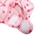 thumbnail image 6 of 2 Pcs Dog Diaper Sanitary Pants, Reusable Puppy Adjustable Suspenders Briefs Doggie Menstrual Physiological Pants Washable Underwear Jumpsuits for Small Female Pets in Period Purple Pink, 6 of 14