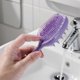 thumbnail image 3 of Green DoubleSided Hair Brush with Soft Bristles for Deep Scalp Massage and DualSided Cleaning, 3 of 4