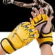thumbnail image 5 of BOROCO Guantes De Boxeo Sin Dedos, Saco De Boxeo De 4 Colores con Palmas Abiertas, Guantes De Combate De Kickboxing para Hombres Y Mujeres, Entrenamiento De Boxeo(Amarillo), 5 of 5