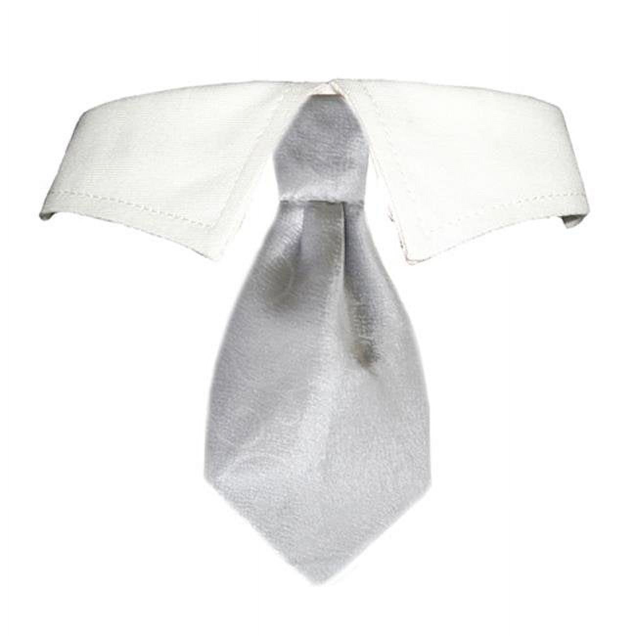 Pooch Outfitters Noah Shirt Collar - Silver - 3XS