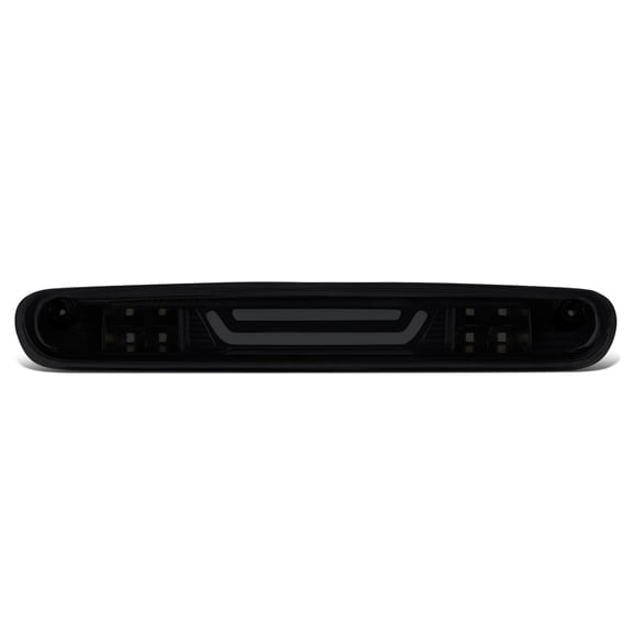 DNA Motoring 3BL-GMC07-3D-LED-BK-SM For 2007 to 2013 Chevy Silverado GMC Sierra Heavy Duty 3D LED Bar 3rd Third Tail Brake Light Cargo Cargo Lamp Smoked Lens 08 09 10 11 12