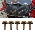 thumbnail image 4 of Tachuelas de metal brillo fuerte Bronce Alta dureza Artesanía DIY Galvanoplastia Color Redondo Brillante Decorativo Metal Tack Trim 200 piezas para bolsas para ropa punk ANGGREK Otros, 4 of 8