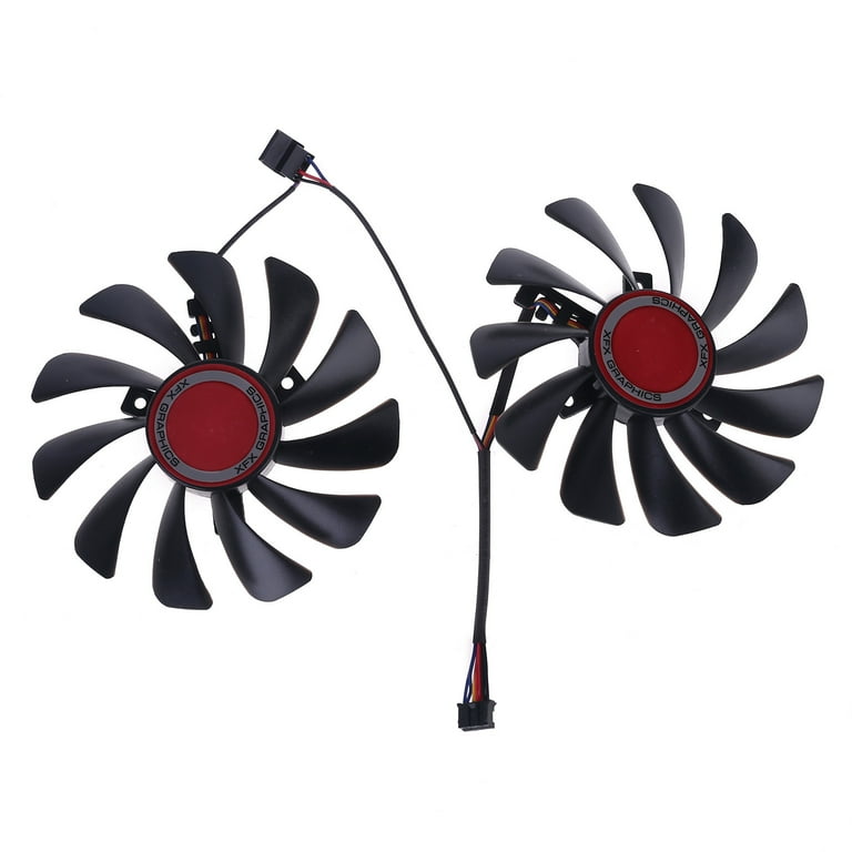 TINYSOME 2pcs 95mm FDC10U12S9 C CF1010U12S Cooler Fan for XFX Radeon RX580 RX590 Graphics Card Cooling Fan