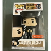 Funkoe- ABRAHAM LINCOLN #10  POP !Up Model Toys Collections, Vinyl  Birthday gift collectible names (+Plastic protective shell)