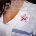 thumbnail image 4 of Pegatizas de Revelación de Género, Etiquetas Decorativas de Equipo de Equipo y Chica de Equipo fácil de Pelar 120 Hojas para invitaciones, 4 of 7