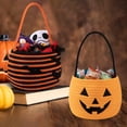 thumbnail image 4 of CHERISHGARD Set of 2 4L Halloween Cute Cotton Rope Baskets for Kids ,5.9 in*5.9 in*5.9 in ,Halloween Party Baskets for Candy,Toys, 4 of 7