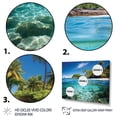 thumbnail image 3 of Designart "Paradise on a Scenic Island II" Nautical & Beach Wall Decor, 3 of 5