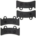 thumbnail image 4 of Niche Brake Pad Set Yamaha FZR1000 YZF750R 4FM-W0045-30-00 Front Semi-Metallic 2 Pack 519-KPA2472D, 4 of 6