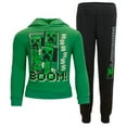 thumbnail image 2 of Minecraft Boys 2 Piece Fleece Pants Sets, Pullover Hoodie and Jogger Set for Boys (Sizes 4-16), 2 of 4