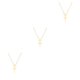 thumbnail image 3 of Collar de la amistad ajustable Minnieouse dorado, 3 of 6