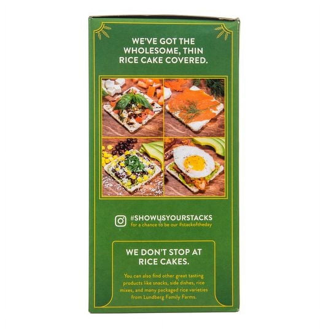 Lundberg Thin Stackers, Basil Thyme, Organic-6 x 6 oz