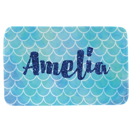 mermaid personalized bath mat walmart com