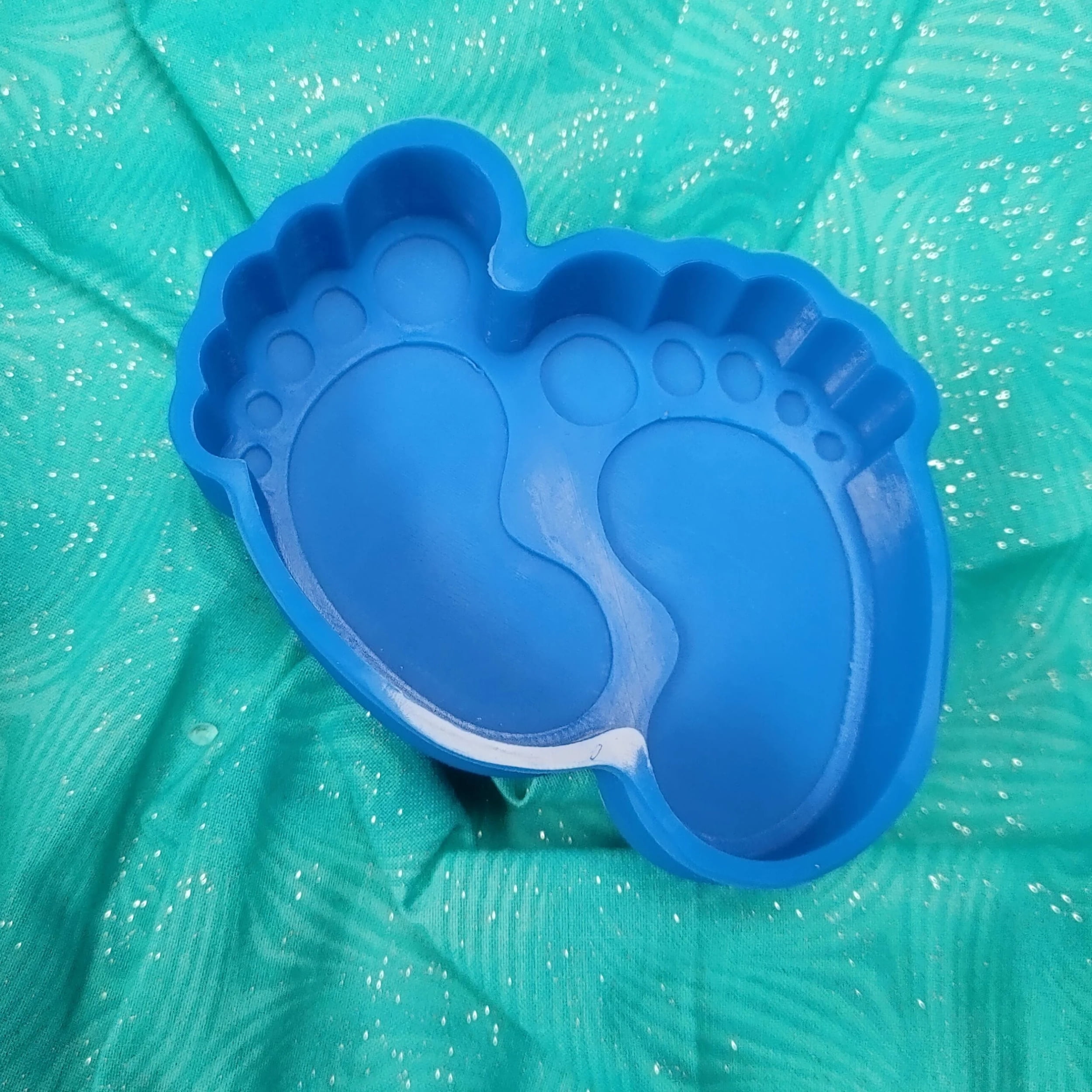 Baby Footprints - Baby Feet - Silicone Freshie Mold