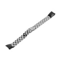 thumbnail image 2 of Watchband, Watch Strap Rust Proof  For Honor Band 4 Silver + Black, 2 of 8